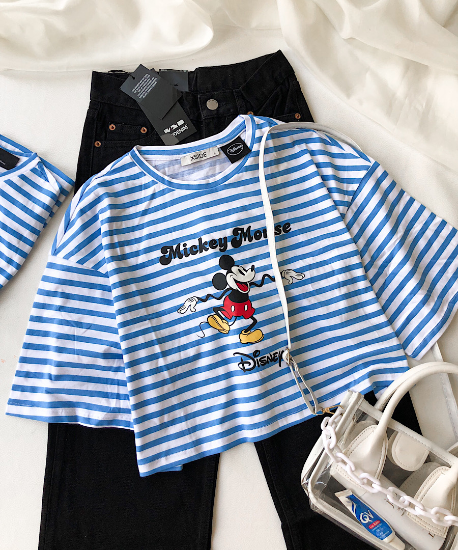 کراپ شرت میکی موس
