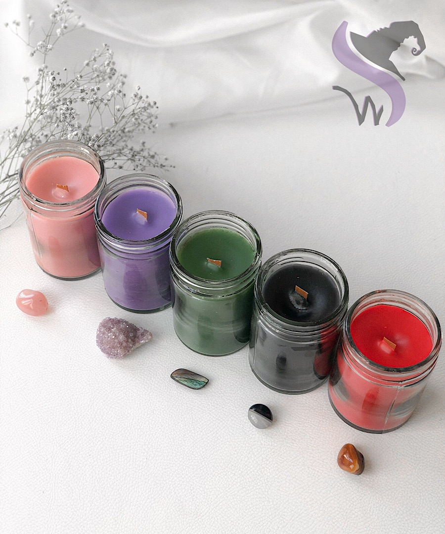 شمع جار تک رنگ معطر