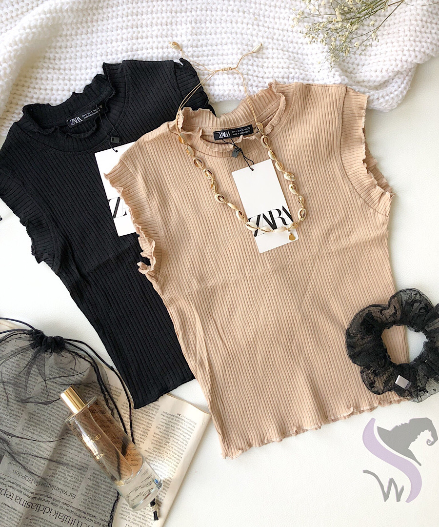 کراپ تاپ کبریتی زارا