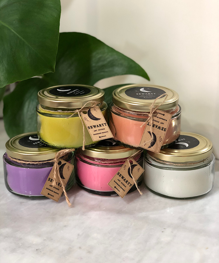 شمع جار معطر