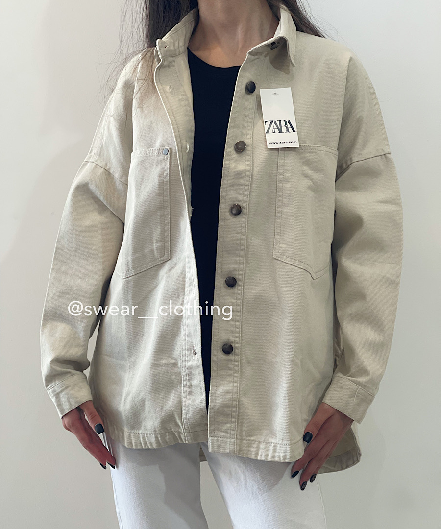 کت جین کرم زارا