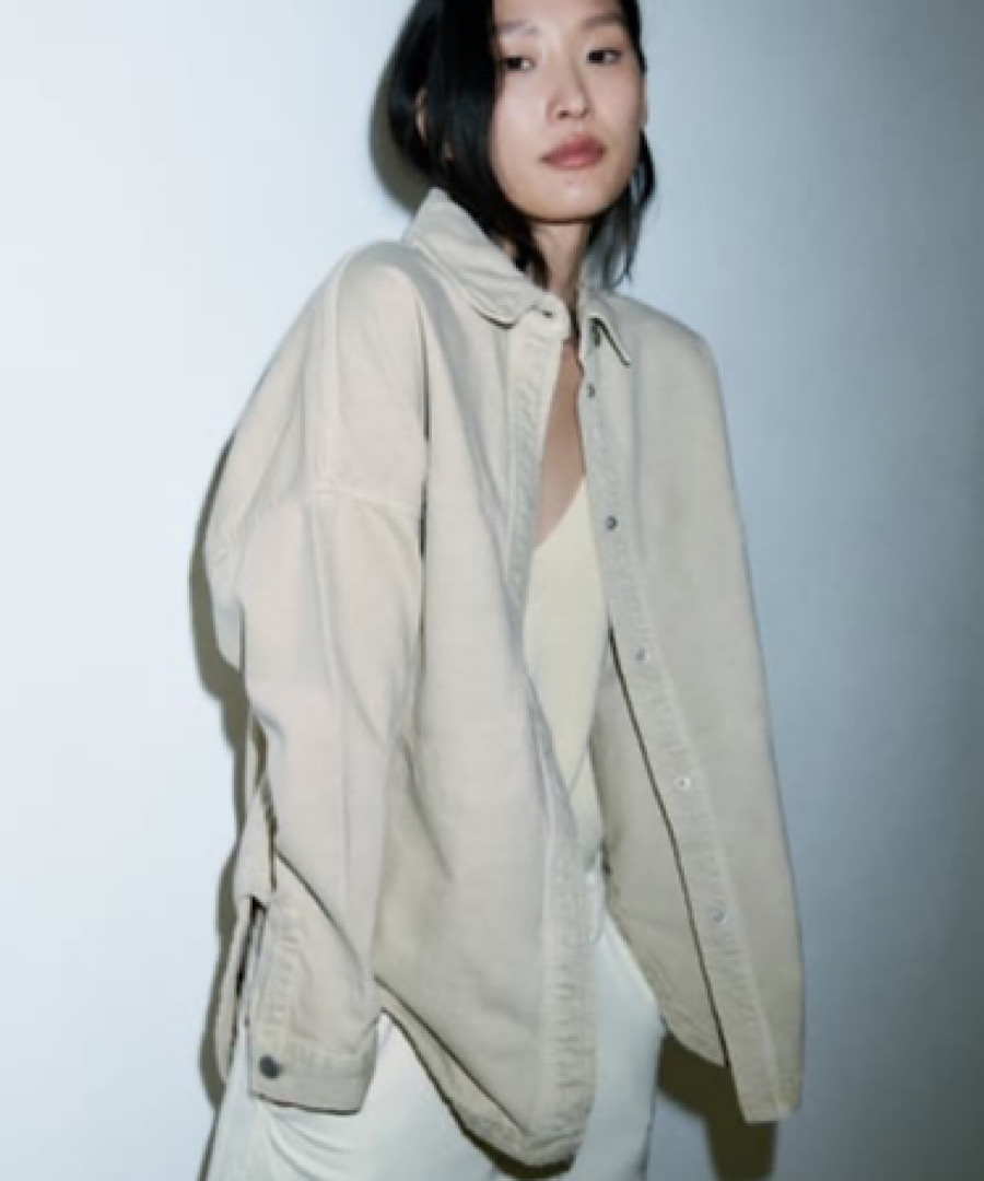 کت جین کرم زارا