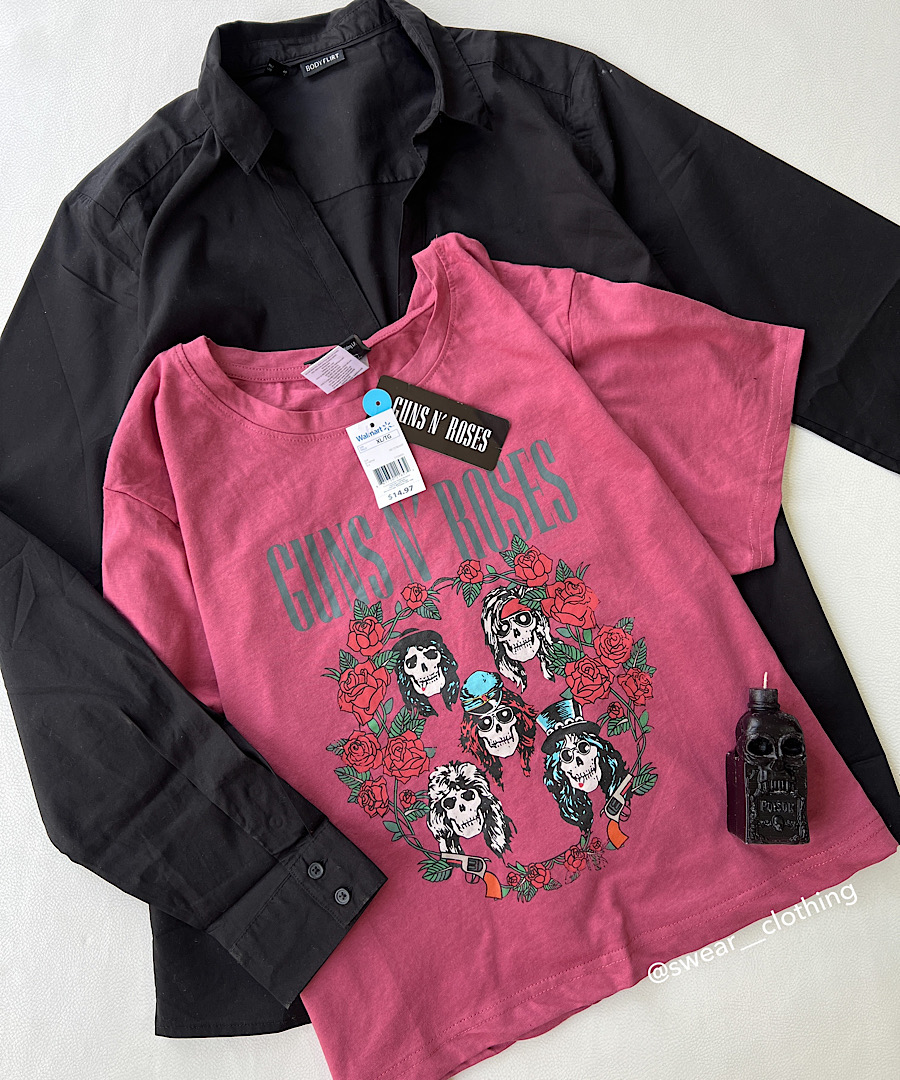 کراپ تیشرت GUNS N'ROSES