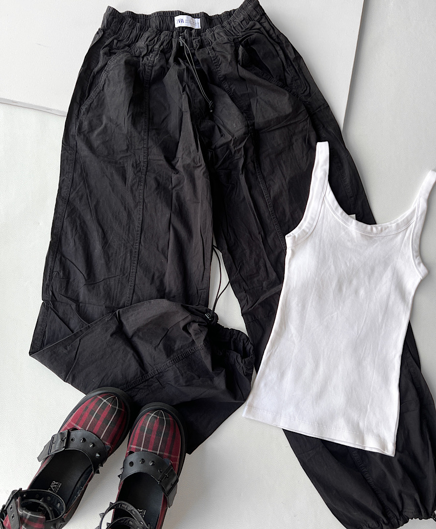 شلوار پاراشوت زارا