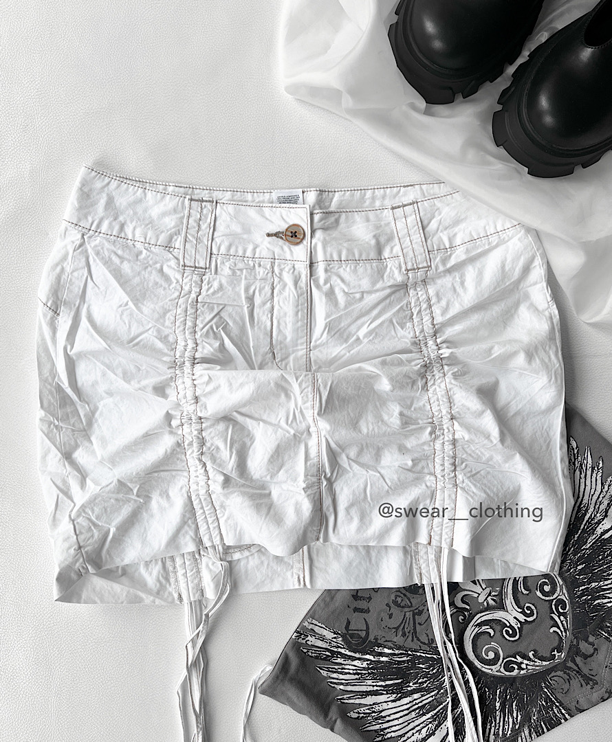 دامن شلوارکی سفید