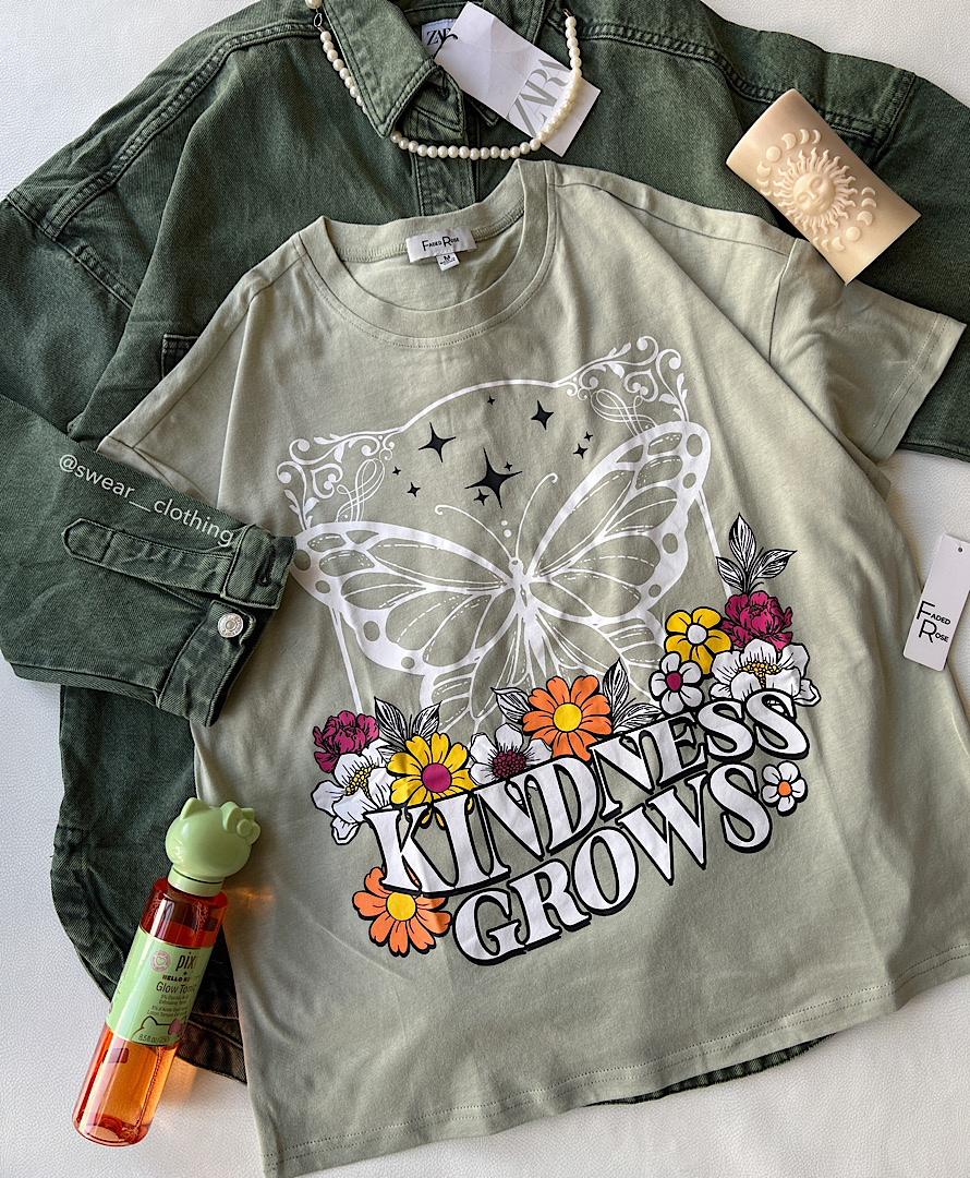 تیشرت پروانه سبز