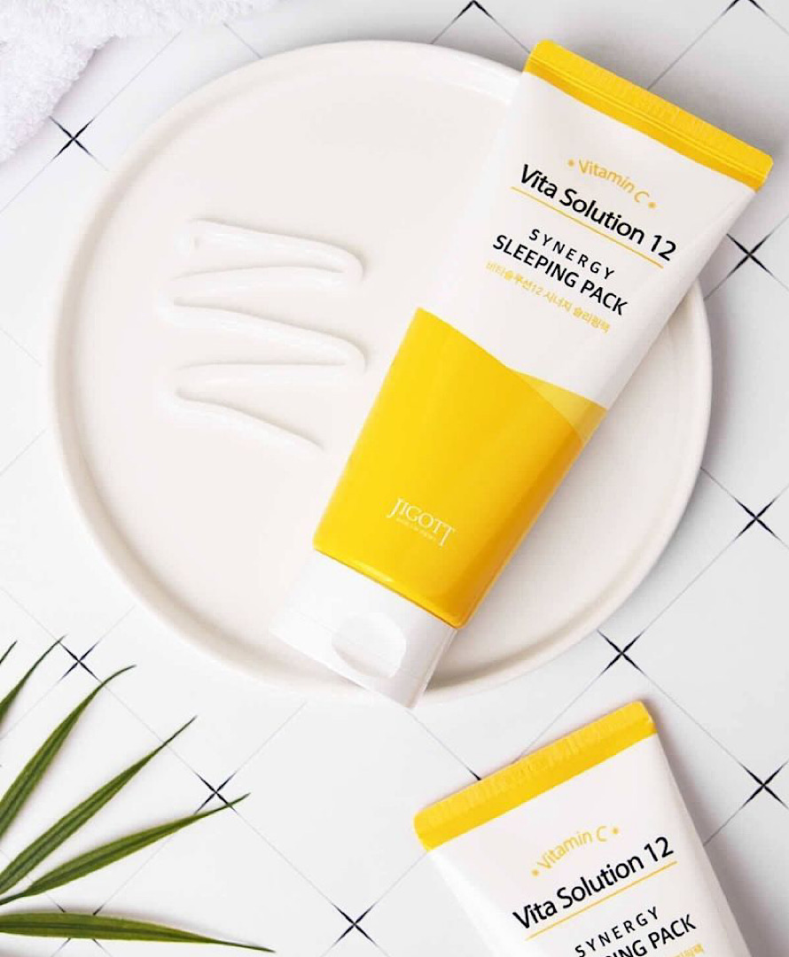 ماسک خواب ویتامین سی روشن کننده جیگوت