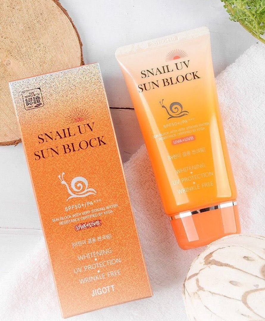 ضدآفتاب بدون رنگ جیگوت مدل حلزون