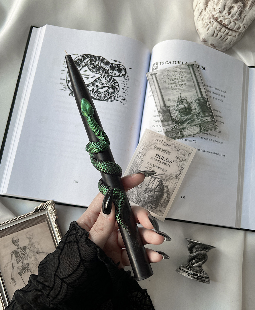 شمع قلمی مار