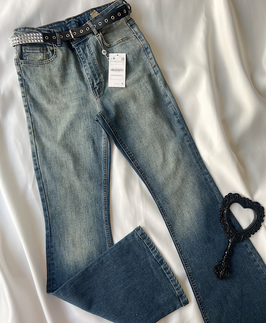 شلوار جین کثیف شور بوت کات