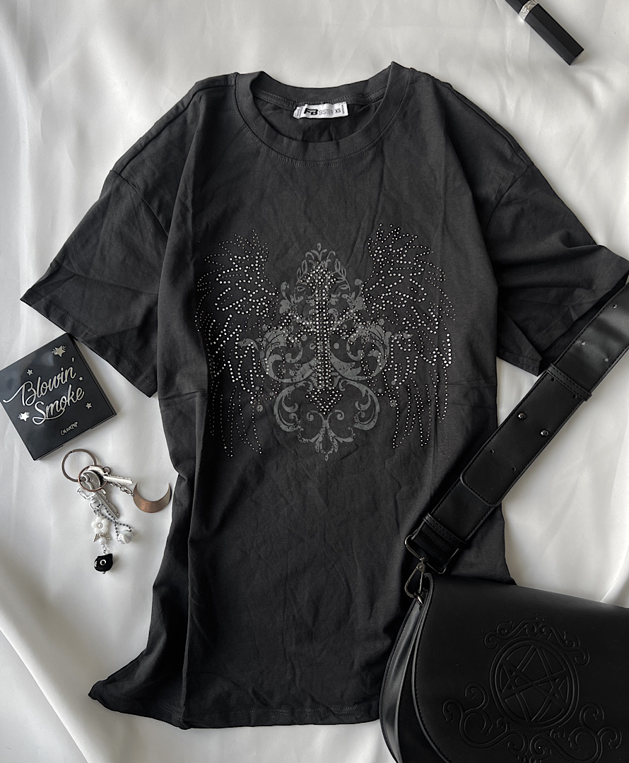 تیشرت ذغالی صلیب