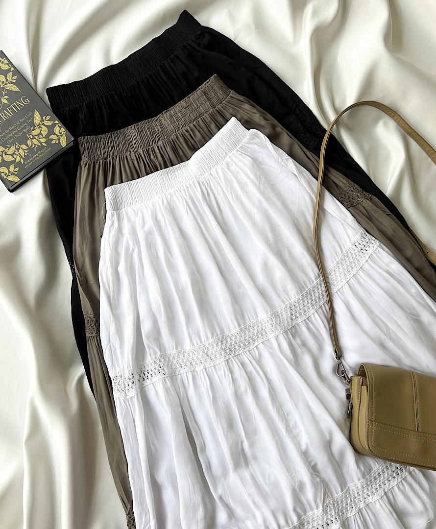 دامن بلند نخی